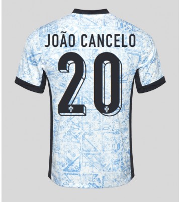 Portugal Joao Cancelo #20 Replika Udebanetrøje EM 2024 Kortærmet